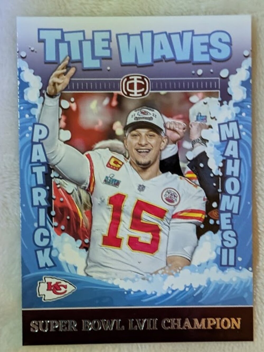 2025 Panini Title Waves PATRICK MAHOMES II #TW-6